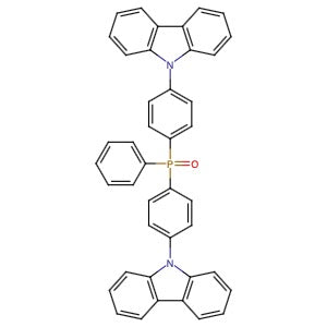 1233407-28-7 | Bis(4-(9H-carbazol-9-yl)phenyl)(phenyl)phosphine oxide - Hoffman Fine Chemicals