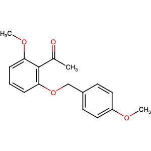 1234015-61-2 | 2'-Methoxy-6'-(4-methoxybenzyloxy)acetophenone - Hoffman Fine Chemicals