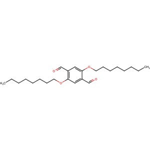 123440-34-6 | 2,5-Bis(octyloxy)-1,4-benzenedicarboxaldehyde - Hoffman Fine Chemicals