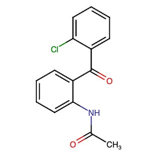 1239986-54-9 | N-(2-(2-Chlorobenzoyl)phenyl)acetamide - Hoffman Fine Chemicals