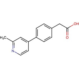 1243245-69-3 | 2-(4-(2-Methylpyridin-4-yl)phenyl)acetic acid - Hoffman Fine Chemicals