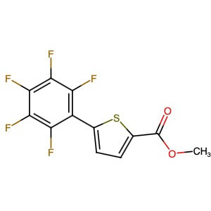 1244039-08-4 | Methyl 5-(2,3,4,5,6-pentafluorophenyl)-2-thiophenecarboxylate - Hoffman Fine Chemicals