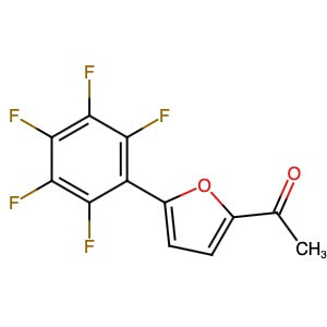 1244039-14-2 | 1-[5-(2,3,4,5,6-Pentafluorophenyl)-2-furanyl]ethanone - Hoffman Fine Chemicals