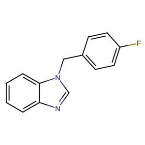 124443-67-0 | 1-(4-Fluorobenzyl)-1H-benzimidazole - Hoffman Fine Chemicals