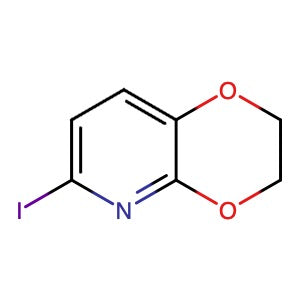 1246088-42-5 | 2,3-Dihydro-6-iodo-1,4-dioxino[2,3-b]pyridine - Hoffman Fine Chemicals