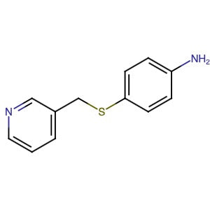 125382-42-5 | 4-[(Pyridin-3-ylmethyl)sulfanyl]aniline - Hoffman Fine Chemicals