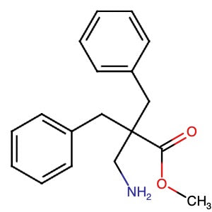 125469-89-8 | Methyl 3-amino-2,2-dibenzylpropanoate - Hoffman Fine Chemicals