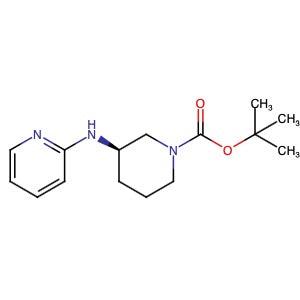 1255533-88-0 | (R)-tert-Butyl 3-(pyridin-2-ylamino)piperidine-1-carboxylate - Hoffman Fine Chemicals