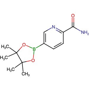 1257553-74-4 | 5-(4,4,5,5-Tetramethyl-1,3,2-dioxaborolan-2-yl)-2-pyridinecarboxamide - Hoffman Fine Chemicals