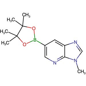 1257554-02-1 | 3-Methyl-6-(4,4,5,5-tetramethyl-1,3,2-dioxaborolan-2-yl)-3H-imidazo[4,5-b]pyridine - Hoffman Fine Chemicals