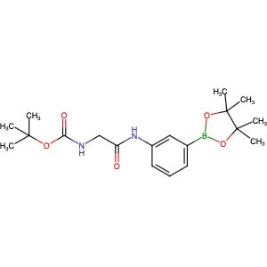 1257651-17-4 | 3-[2-(Boc-amino)acetamido]benzeneboronic acid pinacol ester - Hoffman Fine Chemicals