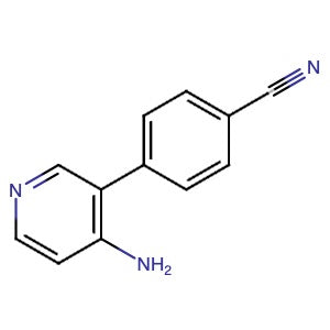 1258620-63-1 | 4-(4-Aminopyridin-3-yl)benzonitrile - Hoffman Fine Chemicals