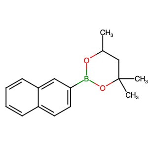 1260068-92-5 | 4,4,6-Trimethyl-2-(2-naphthalenyl)-1,3,2-dioxaborinane - Hoffman Fine Chemicals