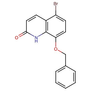 1261219-81-1 | 5-Bromo-8-(phenylmethoxy)-2(1H)-quinolinone - Hoffman Fine Chemicals
