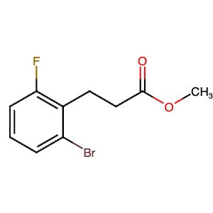 1261829-23-5 | Methyl 2-bromo-6-fluorobenzenepropanoate - Hoffman Fine Chemicals