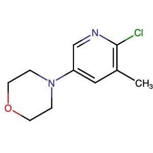 1267754-50-6 | 4-(6-Chloro-5-methyl-3-pyridyl)morpholine - Hoffman Fine Chemicals