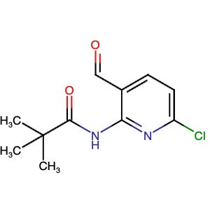 127446-34-8 | N-(6-Chloro-3-formylpyridin-2-yl)pivalamide - Hoffman Fine Chemicals