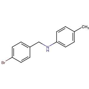 127598-63-4 | 4-Bromo-N-(4-methylphenyl)benzenemethanamine - Hoffman Fine Chemicals