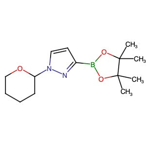 1279088-80-0 | 1-(Tetrahydropyran-2-yl)-3-(4,4,5,5-tetramethyl-[1,3,2]dioxaborolan-2-yl)-1H-pyrazole - Hoffman Fine Chemicals