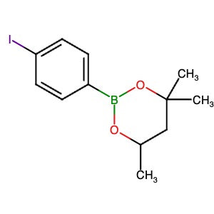 1279115-53-5 | 2-(4-Iodophenyl)-4,4,6-trimethyl-1,3,2-dioxaborinane - Hoffman Fine Chemicals