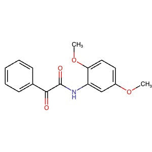 1282334-72-8 | N-(2,5-Dimethoxyphenyl)-2-oxo-2-phenylacetamide - Hoffman Fine Chemicals