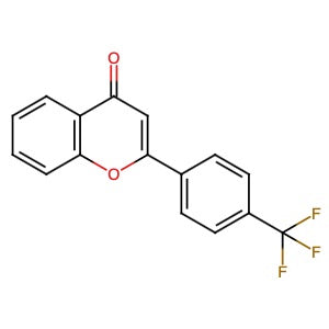 128814-90-4 | 2-[4-(Trifluoromethyl)phenyl]-4H-chromen-4-one - Hoffman Fine Chemicals