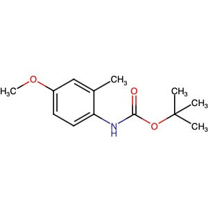 129822-42-0 | 1,1-Dimethylethyl N-(4-methoxy-2-methylphenyl)carbamate - Hoffman Fine Chemicals