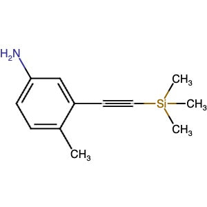 1303946-47-5 | 4-Methyl-3-[2-(trimethylsilyl)ethynyl]benzenamine - Hoffman Fine Chemicals