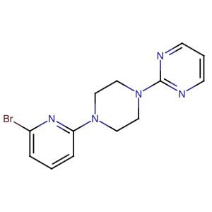 1309609-39-9 | 2-(4-(6-Bromopyridin-2-yl)piperazin-1-yl)pyrimidine - Hoffman Fine Chemicals