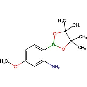 1310404-85-3 | 5-Methoxy-2-(4,4,5,5-tetramethyl-1,3,2-dioxaborolan-2-yl)benzenamine - Hoffman Fine Chemicals