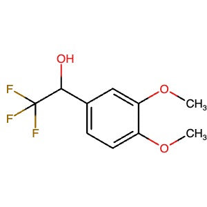 131252-26-1 | 2,2,2-Trifluoro-1-(3,4-dimethoxyphenyl)ethanol - Hoffman Fine Chemicals