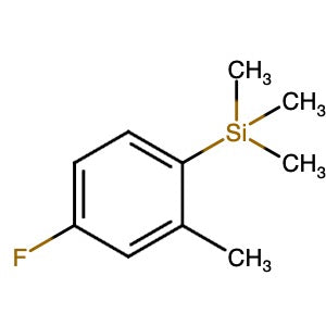 CAS 1314902-93-6 | 4-Fluoro-2-methyl-1-(trimethylsilyl)benzene