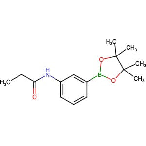 1315571-00-6 | N-[3-(4,4,5,5-Tetramethyl-1,3,2-dioxaborolan-2-yl)phenyl]propanamide - Hoffman Fine Chemicals