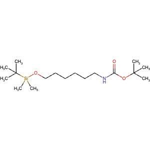 1321591-53-0 | tert-Butyl (6-((tert-butyldimethylsilyl)oxy)hexyl)carbamate - Hoffman Fine Chemicals