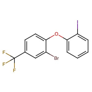 1325219-84-8 | 2-Bromo-1-(2-iodophenoxy)-4-(trifluoromethyl)benzene - Hoffman Fine Chemicals