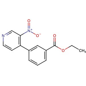 1335110-47-8 | Ethyl 3-(3-nitropyridin-4-yl)benzoate - Hoffman Fine Chemicals