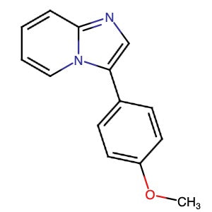 1338248-76-2 | 3-(4-Methoxyphenyl)imidazo[1,2-a]pyridine - Hoffman Fine Chemicals