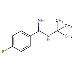 1339834-34-2 | N-tert-Butyl-4-fluorobenzenecarboximidamide - Hoffman Fine Chemicals