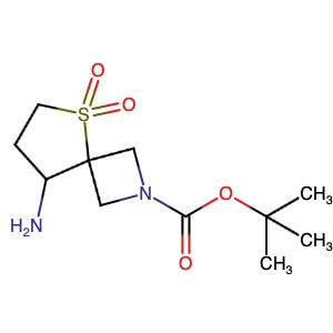 1340481-83-5 | 5-Thia-2-azaspiro[3.4]octane-2-carboxylic acid, 8-amino-, 1,1-dimethylethyl ester, 5,5-dioxide - Hoffman Fine Chemicals