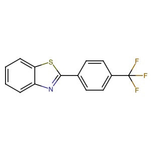 134384-31-9 | 2-(4-(Trifluoromethyl)phenyl)benzo[d]thiazole - Hoffman Fine Chemicals
