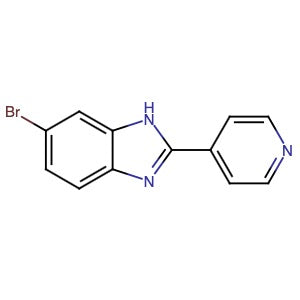 1343947-85-2 | 6-Bromo-2-(4-pyridinyl)-1H-benzimidazole - Hoffman Fine Chemicals