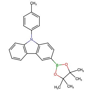 1345614-94-9 | 3-(4,4,5,5-Tetramethyl-1,3,2-dioxaborolan-2-yl)-9-(p-tolyl)-9H-carbazole - Hoffman Fine Chemicals