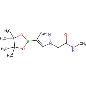 1346245-52-0 | N-Methyl-2-(4-(4,4,5,5-tetramethyl-1,3,2-dioxaborolan-2-yl)-1H-pyrazol-1-yl)acetamide - Hoffman Fine Chemicals