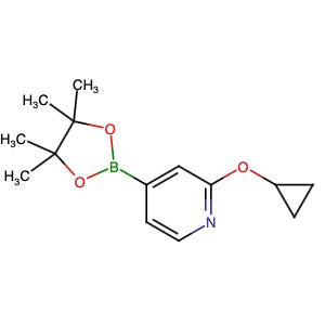 1346707-95-6 | 2-(Cyclopropoxy)pyridine-4-boronic acid pinacol ester - Hoffman Fine Chemicals