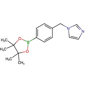 1351478-35-7 | 1-[4-(4,4,5,5-Tetramethyl-[1,3,2]dioxaborolan-2-yl)-benzyl]-1H-imidazole - Hoffman Fine Chemicals