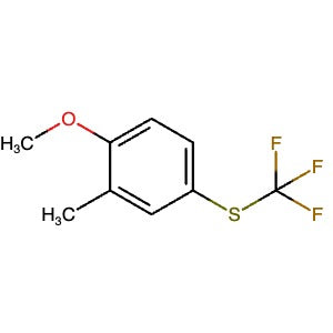 1357624-60-2 | 1-Methoxy-2-methyl-4-[(trifluoromethyl)thio]benzene - Hoffman Fine Chemicals