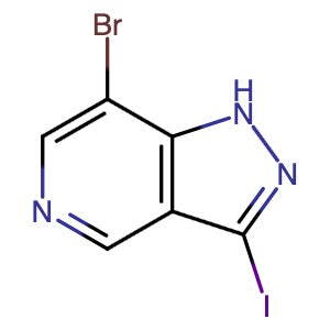 1357946-27-0 | 7-Bromo-3-iodo-1H-pyrazolo[4,3-c]pyridine - Hoffman Fine Chemicals