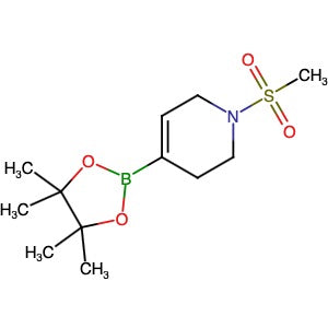 1382137-67-8 | 1-Methanesulfonyl-4-(tetramethyl-1,3,2-dioxaborolan-2-yl)-1,2,3,6-tetrahydropyridine - Hoffman Fine Chemicals