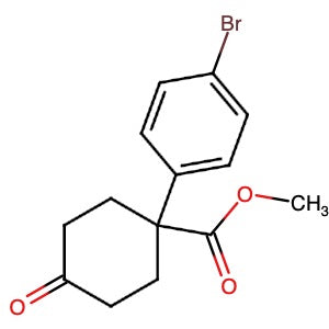1384265-30-8 | Methyl 1-(4-bromophenyl)-4-oxocyclohexanecarboxylate - Hoffman Fine Chemicals