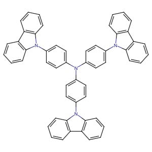 139092-78-7 | 4,4′,4′′-Tris(N-carbazolyl)triphenylamine - Hoffman Fine Chemicals